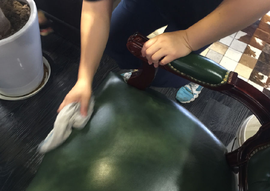 普格县家具清洗案例